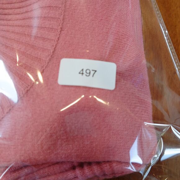 By Anthropologie Knit Sweater Women‎ Sz S Pink Button Oversized - Picture 11 of 11